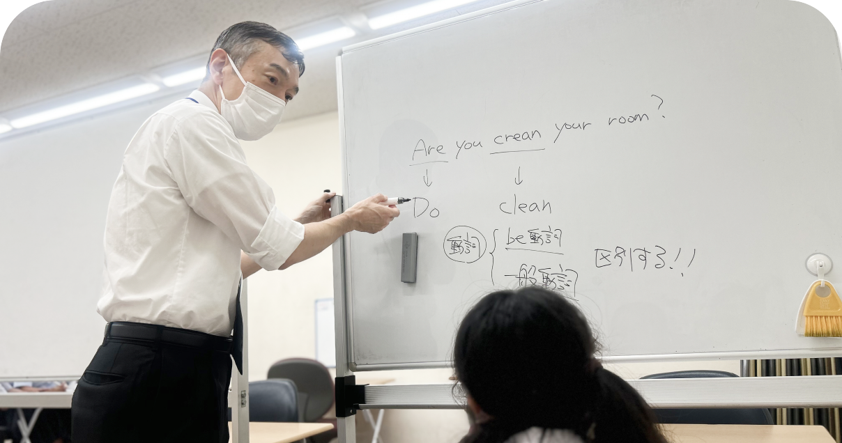 授業を行うプロ講師